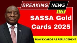 SASSA Gold Cards 2025, Postbank Brings the Black Cards as Replacement